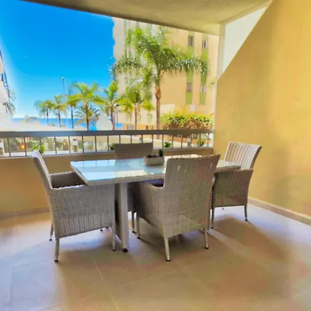Two Bedroom On The Second Line Of The In Marbella.