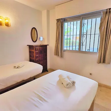 Apartment Two Bedroom On The Second Line Of The In Marbella.